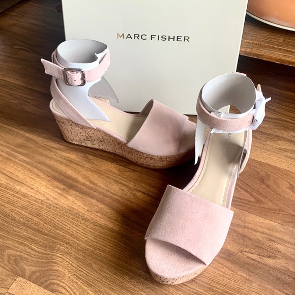 Marc Fisher Shoes - NEW Marc Fisher Blush Wedges